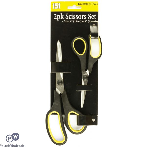 151 Decorators Tools Scissors Set 2 Pack