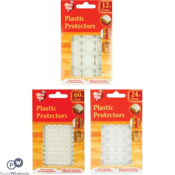 151 Assorted Plastic Protectors