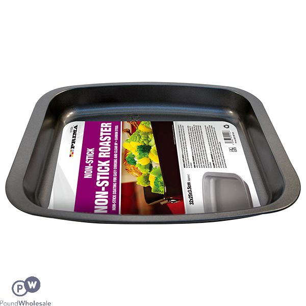 Prima Non-stick Oblong Roaster 32 X 25.5 X 3.5cm