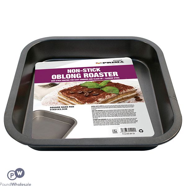 Prima Non-stick Square Roaster 21 X 21 X 3.5cm