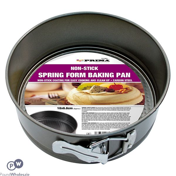 Prima Non-stick Spring Form Cake Tin 18 X 6.8cm