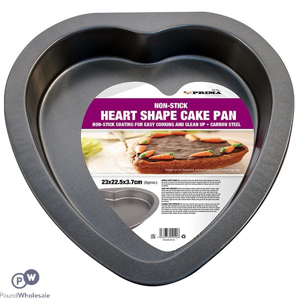 Prima Non-stick Heart Shape Cake Pan 23 X 22.5 X 3.7cm