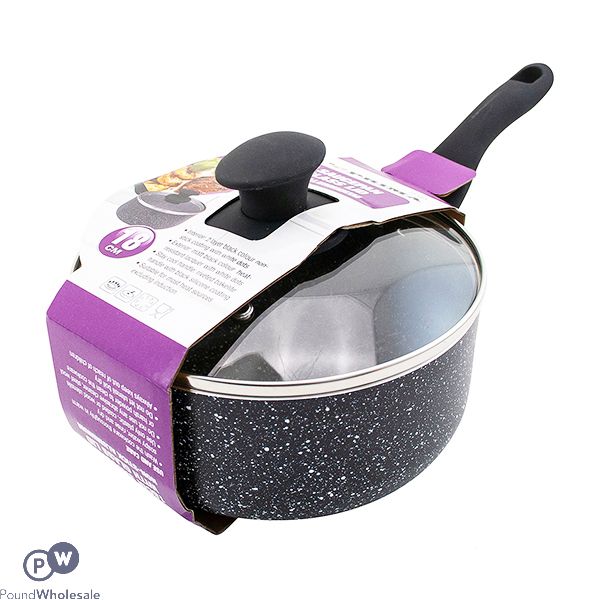 Prima Aluminium Non-Stick Saucepan 18cm