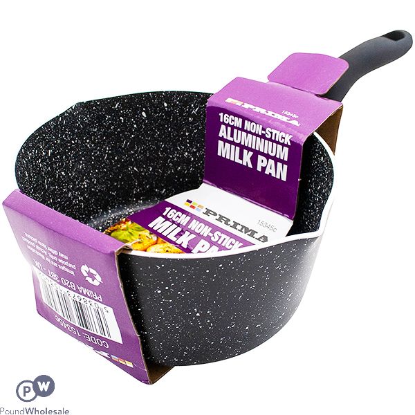 PRIMA ALUMINIUM NON-STICK MILK PAN 16CM