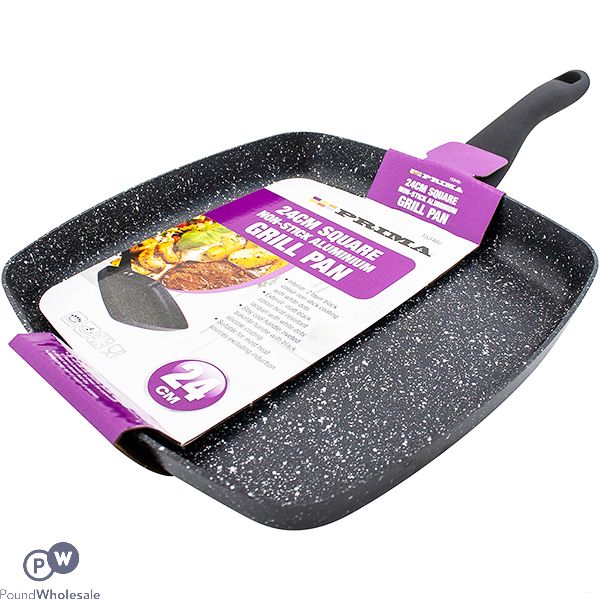 Prima Non-stick Aluminium Square Frying Pan 24cm