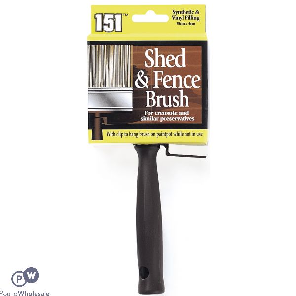 151 SHED & FENCE BRUSH 10CM X 4CM