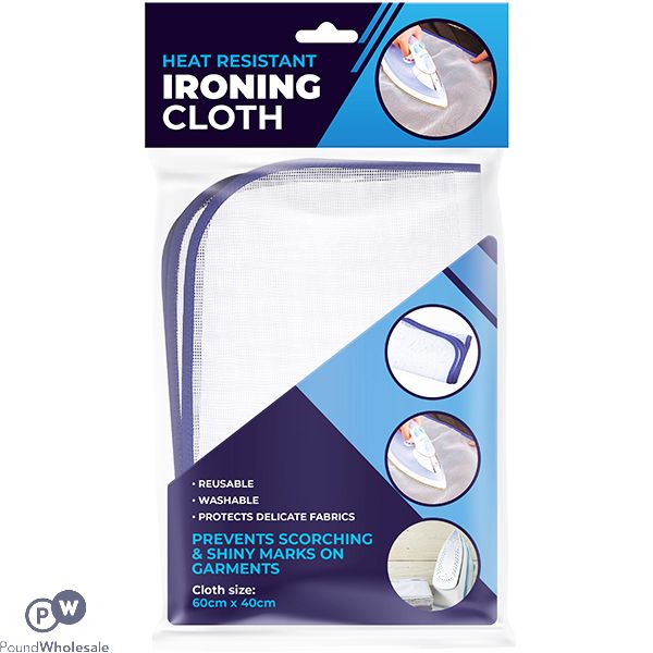 HEAT RESISTANT IRONING CLOTH 60CM X 40CM