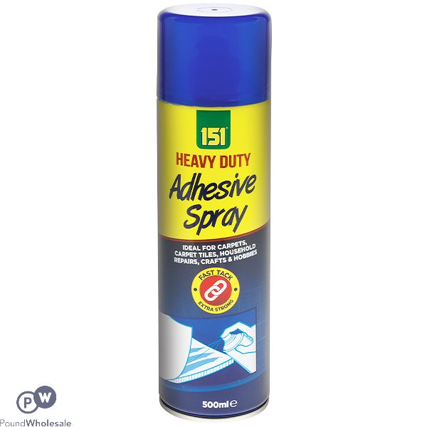 151 HEAVY DUTY MULTIPURPOSE ADHESIVE SPRAY 500ML