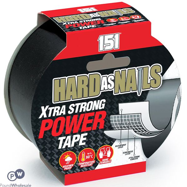 151 Hard As Nails Xtra Strong Power Tape 10m