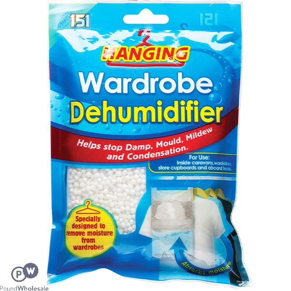 151 Hanging Wardrobe Dehumidifier 450ml