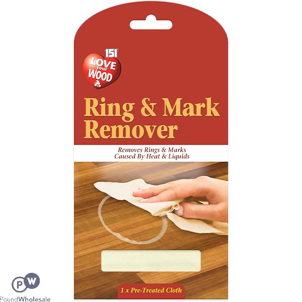151 Love Your Wood Pre-treated Ring & Mark Remover Cloth