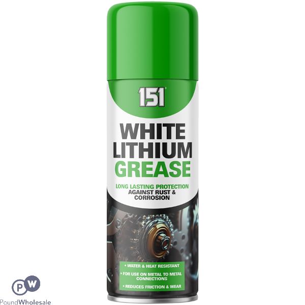 151 White Lithium Grease Spray 400ml