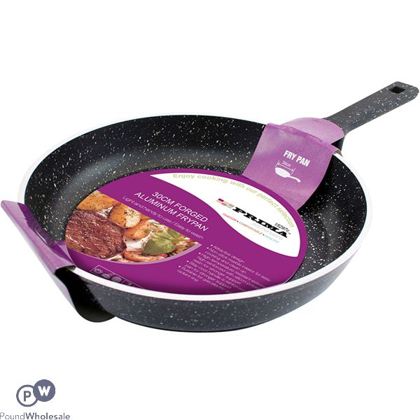 Prima Non-stick Black Forged Induction Base Frypan 30cm