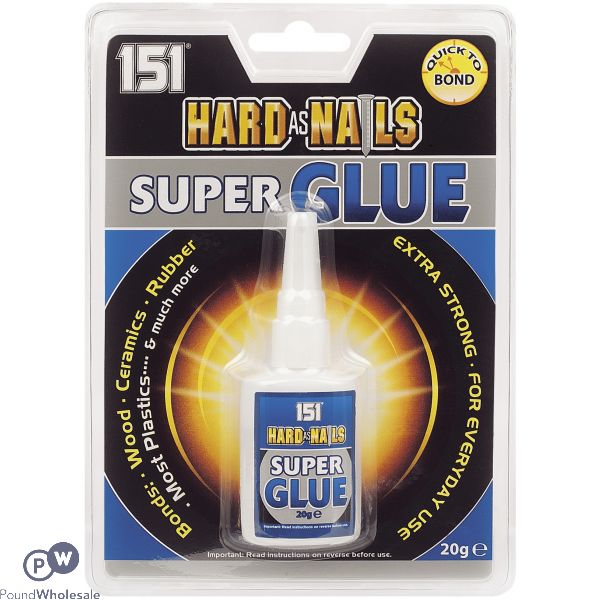 151 Hard As Nails Super Glue 20g