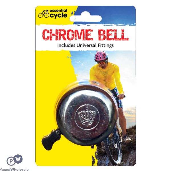 Chrome Cycle Bell 52mm