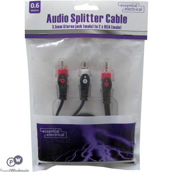 Audio Splitter Cable 0.6m