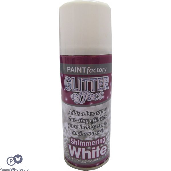 Paint Factory Creative White Glitter 200ml