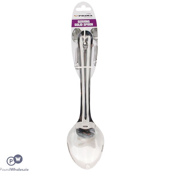 Prima Stainless Steel Solid Serving Spoon