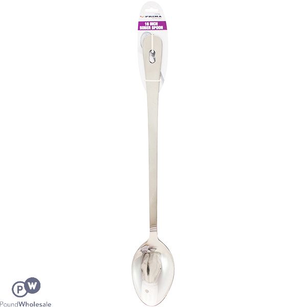 PRIMA STAINLESS STEEL SOBER SERVING SPOON 16"