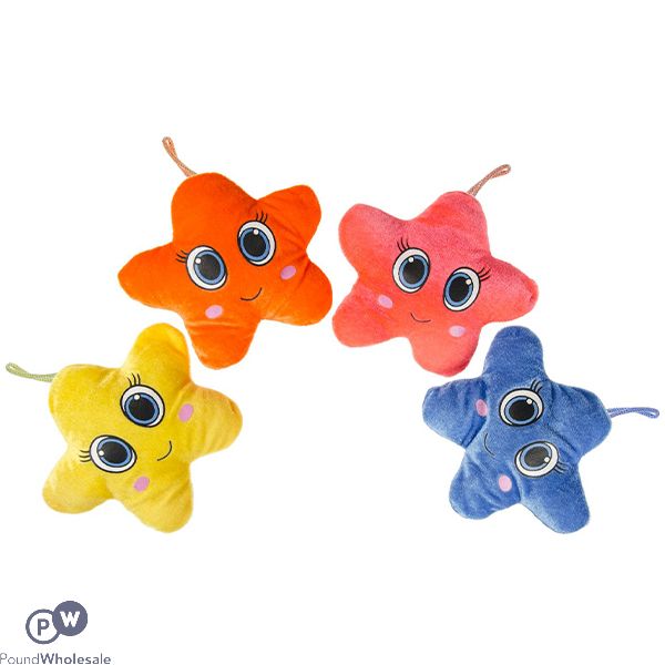 Big Eyes Plush Stars Toy Assorted Colours