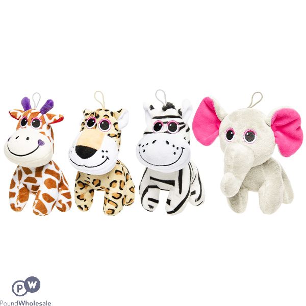 Plush Wild Animal Toys Assorted