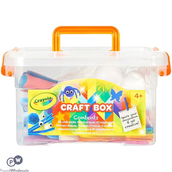 Crayola Assorted Mini Craft Box 170pc