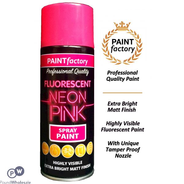 All Purpose Neon Pink Spray Paint 400ml