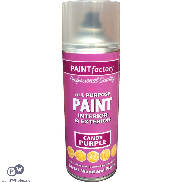 All Purpose Candy Purple Spray Paint 400ml (metal,wood And Plastic)