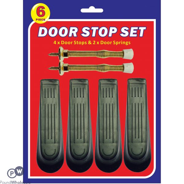 Door Stop Set 6 Piece