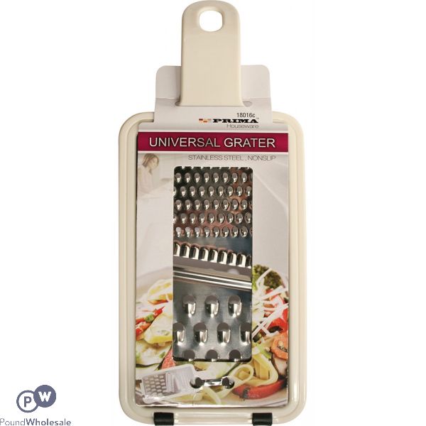 PRIMA STAINLESS STEEL UNIVERSAL GRATER