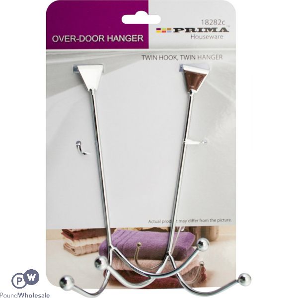 PRIMA OVER-DOOR HANGER 2 PACK