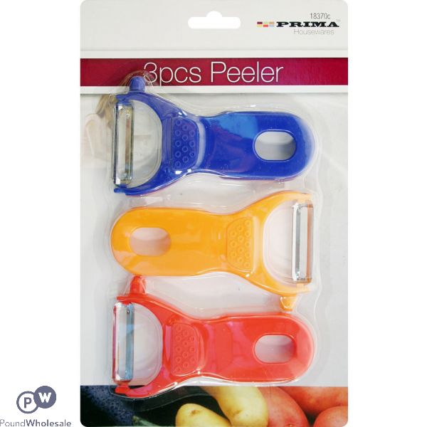 Prima Peelers 3 Assorted Colours