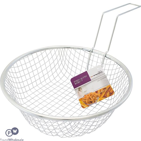 PRIMA STAINLESS STEEL FRENCH FRY BASKET 20CM