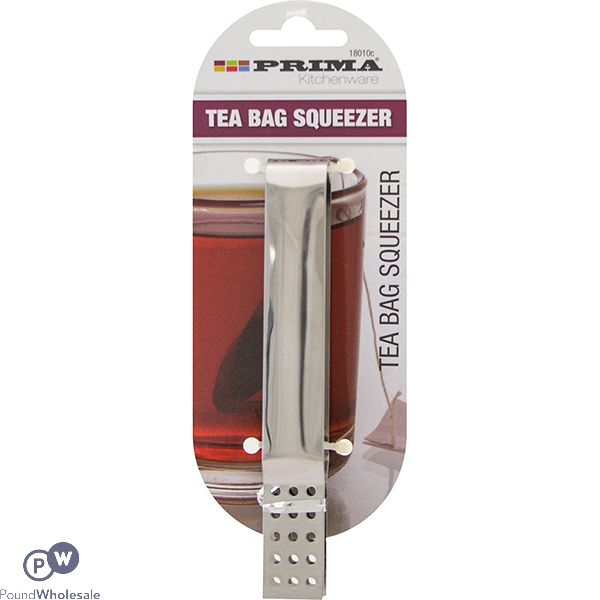 PRIMA STAINLESS STEEL TEA BAG SQUEEZER