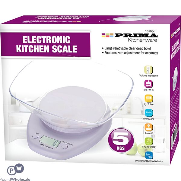 Prima Electronic Kitchen Scale 5kg