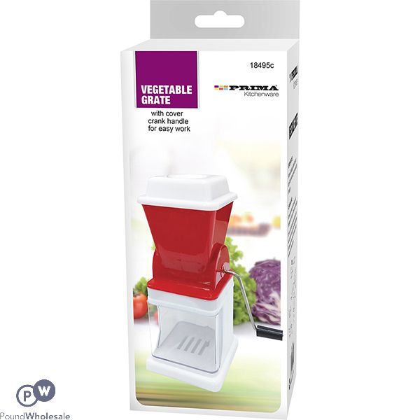 PRIMA VEGETABLE GRATER WITH COVER