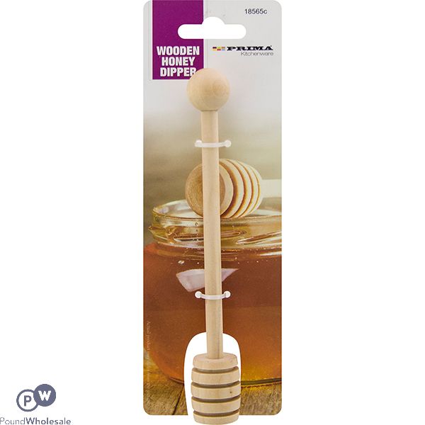 Prima Wooden Honey Dipper