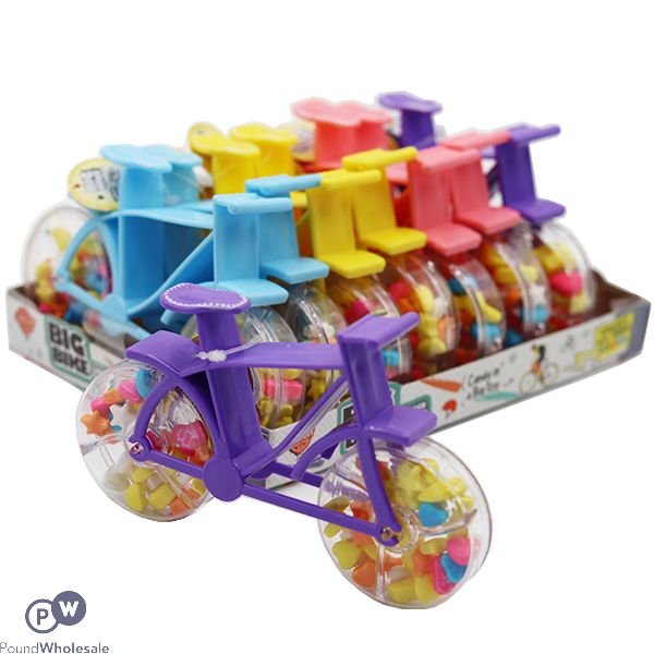 Big Bike Candy Toy Cdu Assorted Colours Expired