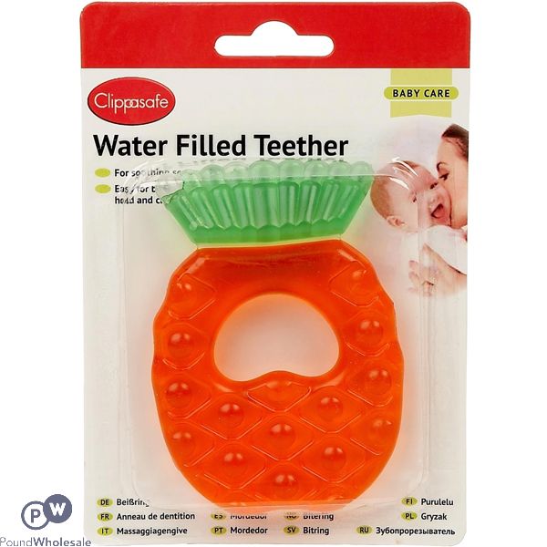 Clippasafe Water-filled Pineapple Baby Teether