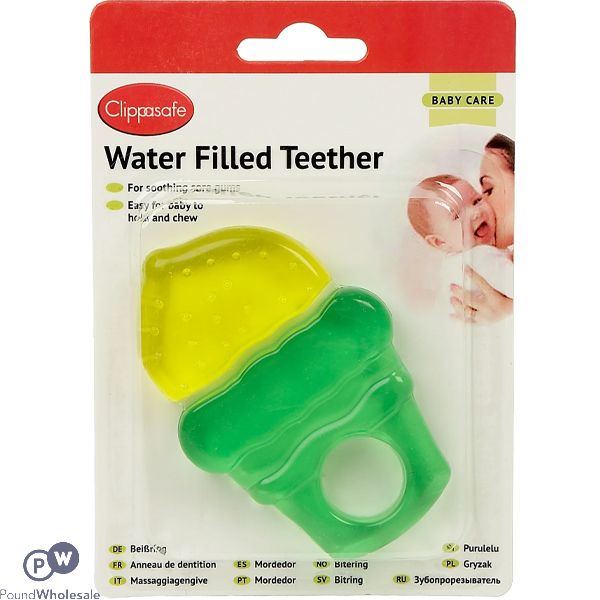 Clippasafe Water-filled Ice-cream Baby Teether
