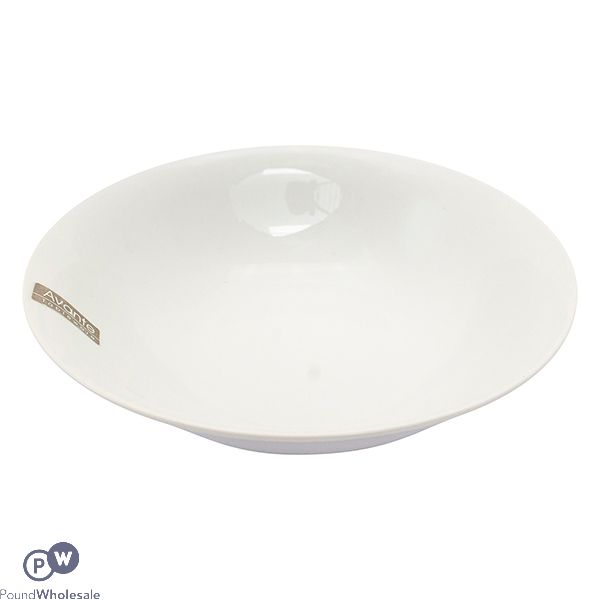 Plain White Salad Bowl 20cm