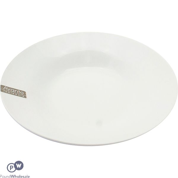 PLAIN WHITE SOUP PLATE 20CM