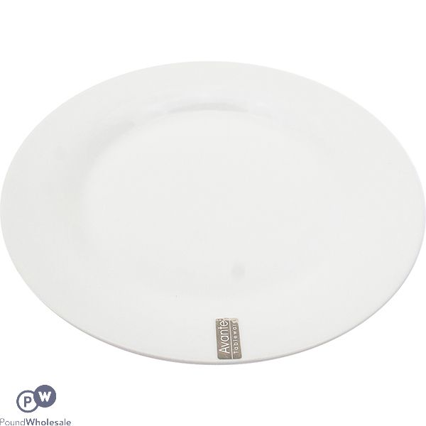 PLAIN WHITE DINNER PLATE 26.5CM