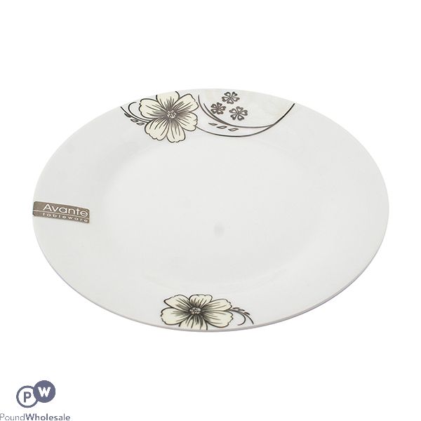 Avante Floral White Side Plate 7.5"