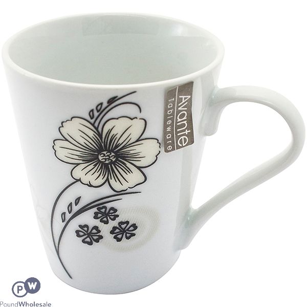 Avante Floral Mug 12oz