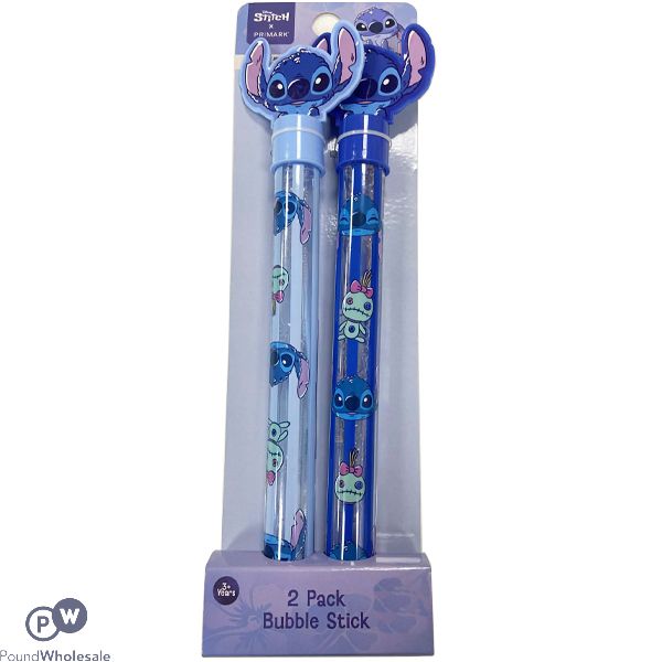Disney Stitch Bubble Wand Stick 2 Pack