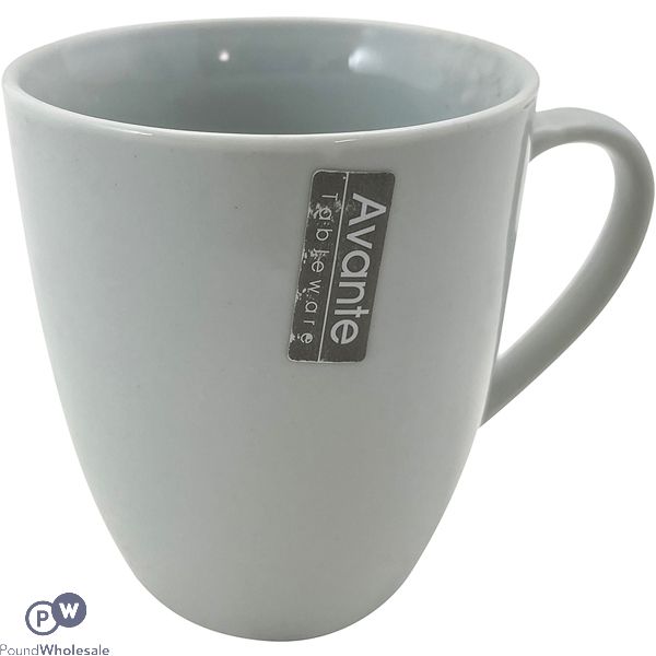 Avante Plain White Mug 12oz