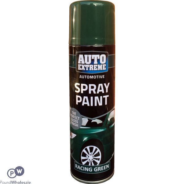 Auto Extreme Automotive Racing Green Spray Paint 250ml