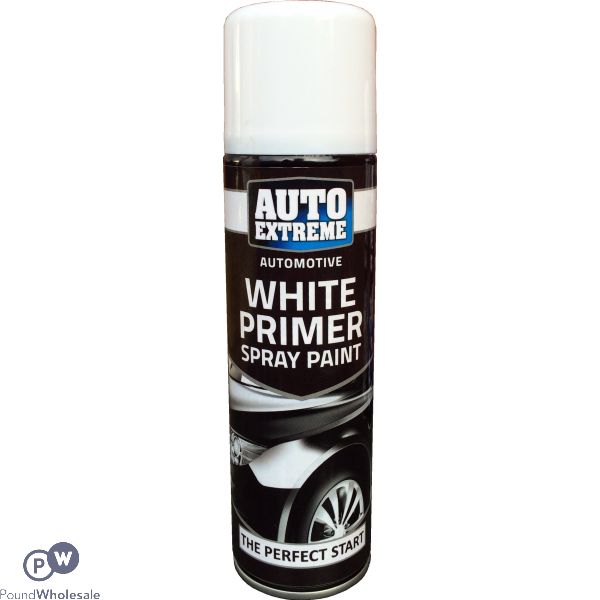 Auto Extreme Automotive White Primer Spray Paint 250ml