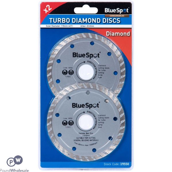 Bluespot Turbo Diamond Discs